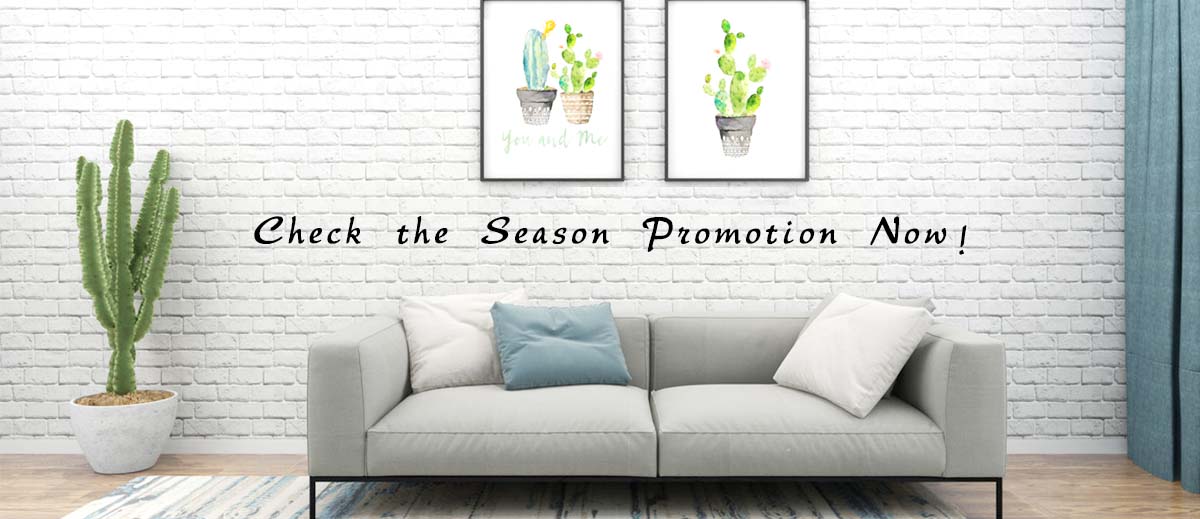 Promotion in season , Competitive price in Discount